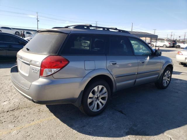 4S4BP85C194316112 - 2009 SUBARU OUTBACK 3.0R GRAY photo 3