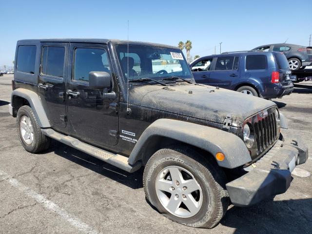 1C4BJWDG7DL553684 - 2013 JEEP WRANGLER U SPORT Czarny zdjęcie 4