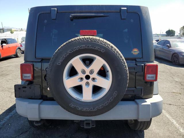 1C4BJWDG7DL553684 - 2013 JEEP WRANGLER U SPORT Czarny zdjęcie 6