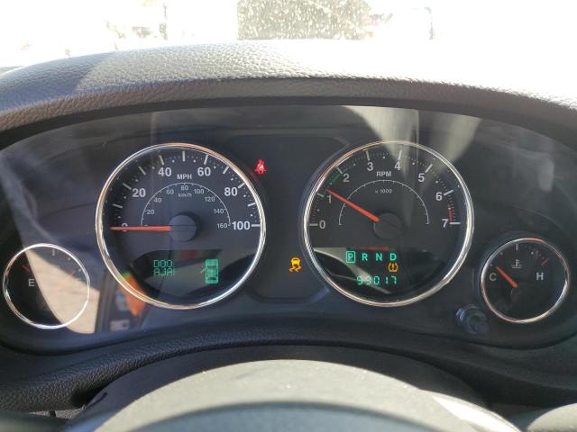 1C4BJWDG7DL553684 - 2013 JEEP WRANGLER U SPORT Czarny zdjęcie 9