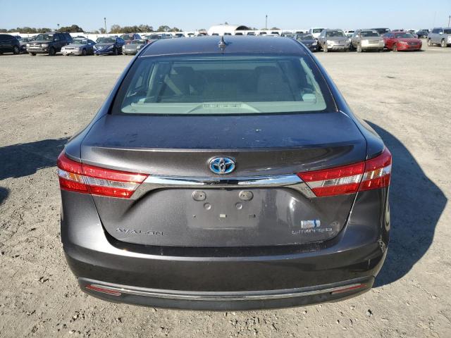 4T1BD1EB8DU002327 - 2013 TOYOTA AVALON HYBRID GRAY photo 6