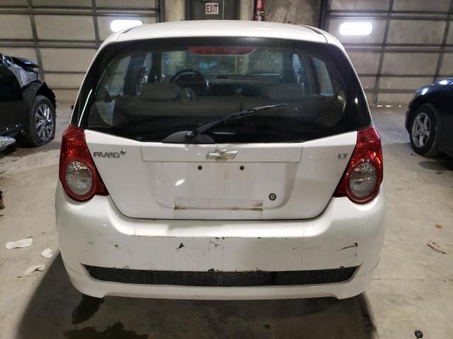 KL1TD66E69B682088 - 2009 CHEVROLET AVEO LS 白色 照片 6