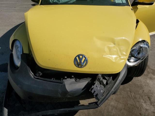 3VWJP7AT5DM602166 - 2013 VOLKSWAGEN BEETLE ყვითელი ფოტო 11