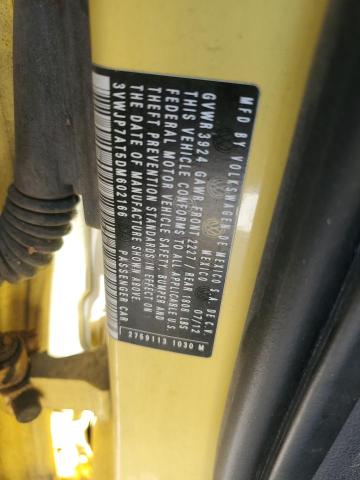 3VWJP7AT5DM602166 - 2013 VOLKSWAGEN BEETLE ყვითელი ფოტო 13