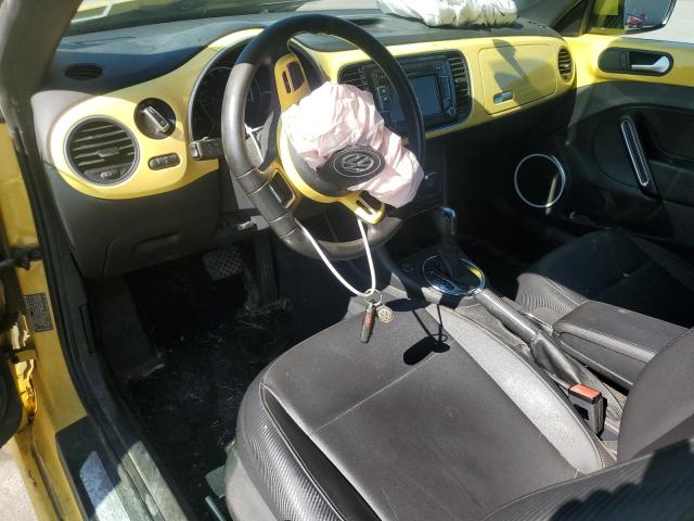 3VWJP7AT5DM602166 - 2013 VOLKSWAGEN BEETLE ყვითელი ფოტო 8