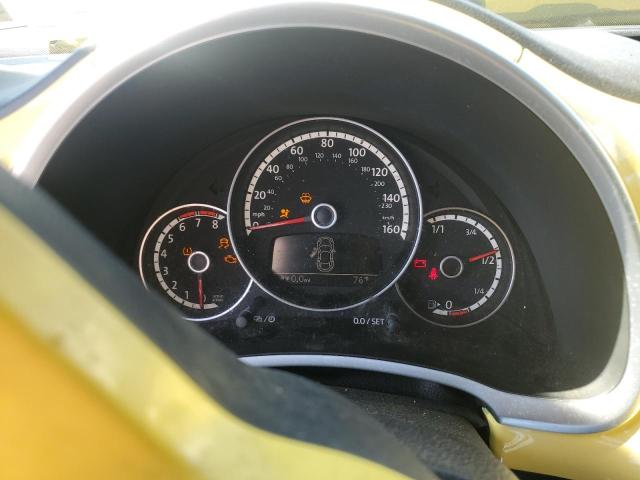 3VWJP7AT5DM602166 - 2013 VOLKSWAGEN BEETLE ყვითელი ფოტო 9