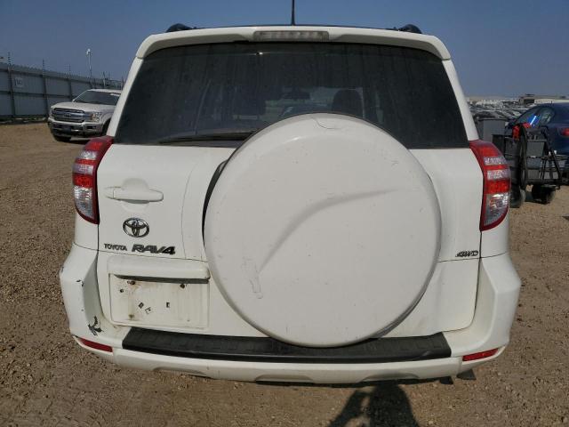2T3BK4DV6AW019536 - 2010 TOYOTA RAV4 WHITE photo 6