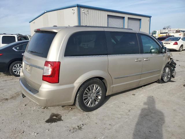 2C4RC1CG1ER365071 - 2014 CHRYSLER TOWN & COU TOURING L GOLD photo 3