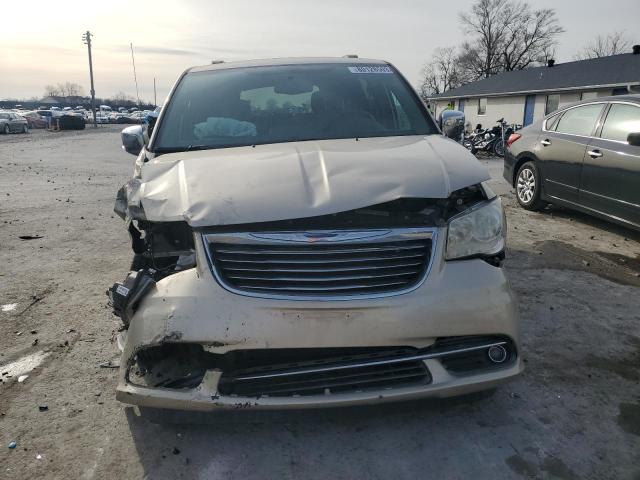 2C4RC1CG1ER365071 - 2014 CHRYSLER TOWN & COU TOURING L GOLD photo 5