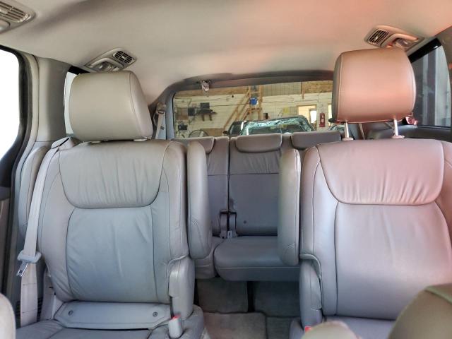 5TDYK4CC6AS306693 - 2010 TOYOTA SIENNA XLE BLUE photo 10