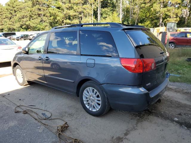 5TDYK4CC6AS306693 - 2010 TOYOTA SIENNA XLE BLUE photo 2