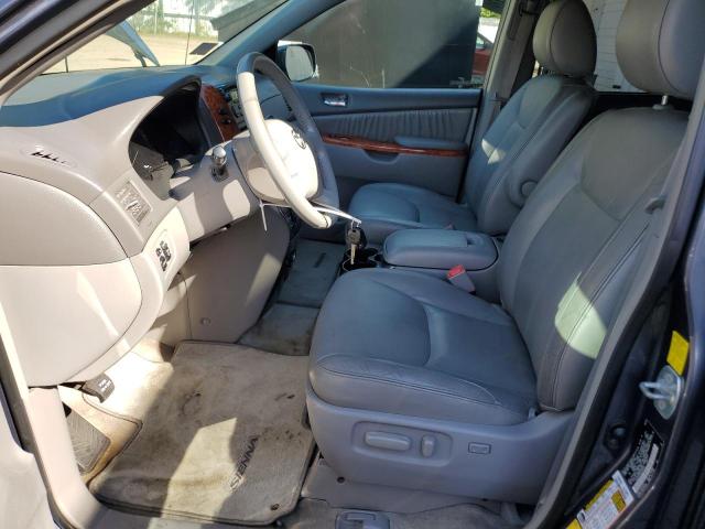 5TDYK4CC6AS306693 - 2010 TOYOTA SIENNA XLE BLUE photo 7