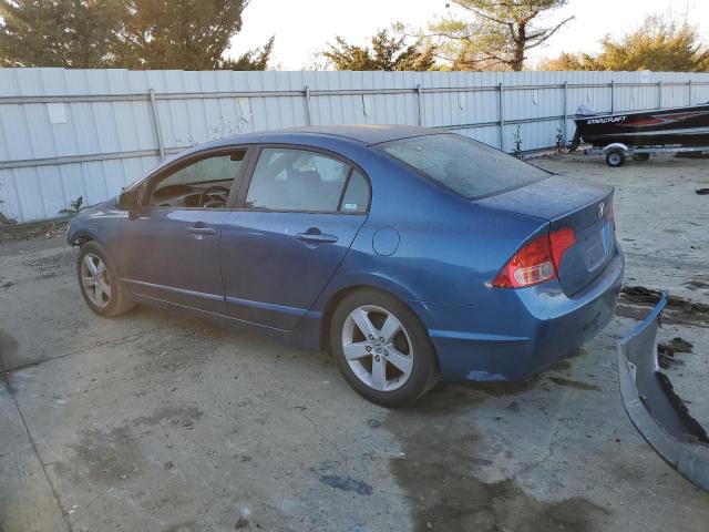 2HGFA16547H309428 - 2007 HONDA CIVIC LX BLUE photo 2