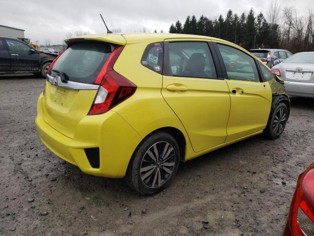 3HGGK5G80FM767114 - 2015 HONDA FIT EX YELLOW photo 3