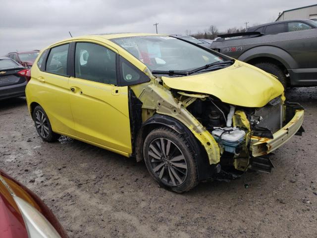 3HGGK5G80FM767114 - 2015 HONDA FIT EX YELLOW photo 4