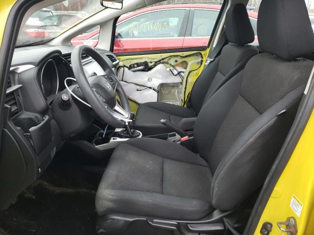 3HGGK5G80FM767114 - 2015 HONDA FIT EX YELLOW photo 7