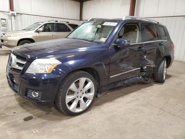 WDCGG8HBXAF349416 - 2010 MERCEDES-BENZ GLK 350 4MATIC BLUE photo 1