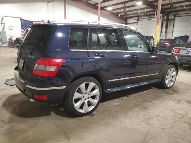 WDCGG8HBXAF349416 - 2010 MERCEDES-BENZ GLK 350 4MATIC BLUE photo 3