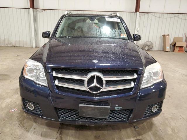 WDCGG8HBXAF349416 - 2010 MERCEDES-BENZ GLK 350 4MATIC BLUE photo 5