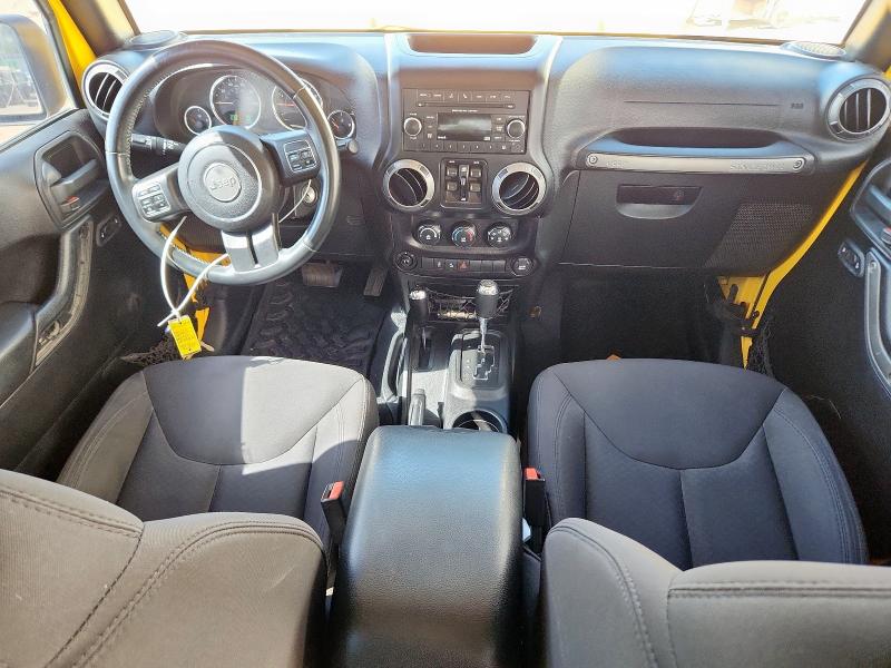 1C4BJWDG3FL636497 - 2015 JEEP WRANGLER U SPORT Sarı foto 8