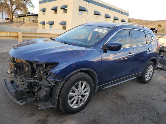 JN8AT2MT7HW132827 - 2017 NISSAN ROGUE S BLUE photo 1