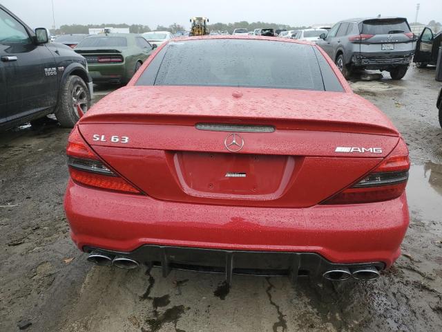 WDBSK70F79F154925 - 2009 MERCEDES-BENZ SL 63 AMG RED photo 6