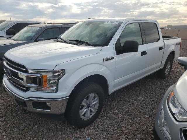 1FTEW1EP7JKC84457 - 2018 FORD F150 SUPERCREW WHITE photo 1