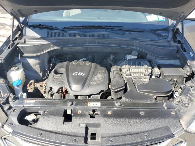 5XYZTDLB0FG256421 - 2015 HYUNDAI SANTA FE S GRAY photo 12