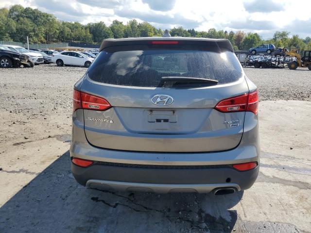 5XYZTDLB0FG256421 - 2015 HYUNDAI SANTA FE S GRAY photo 6
