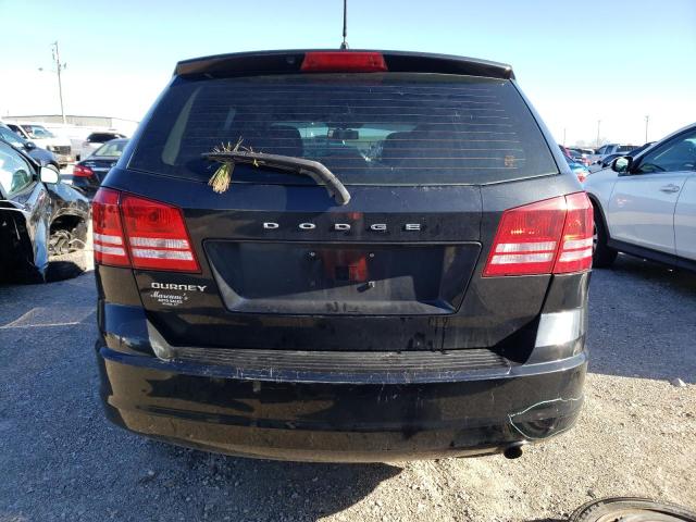 3C4PDCAB5DT671872 - 2013 DODGE JOURNEY SE BLACK photo 6