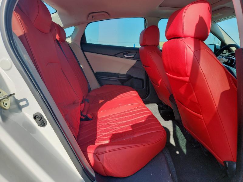 19XFC2F74GE001574 - 2016 HONDA CIVIC EX WHITE photo 10