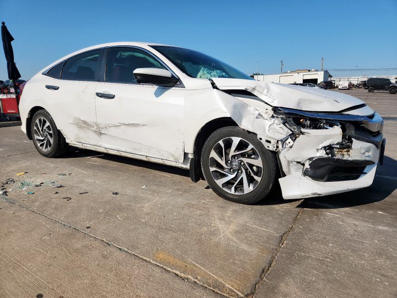 19XFC2F74GE001574 - 2016 HONDA CIVIC EX WHITE photo 4