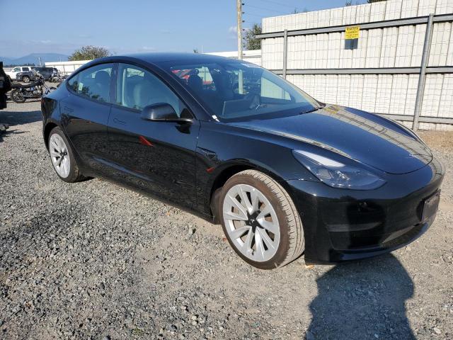 5YJ3E1EA8NF368778 - 2022 TESLA MODEL 3 შავი ფოტო 4