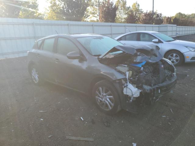 JM1BL1L85C1662341 - 2012 MAZDA 3 I ნაცრისფერი ფოტო 4