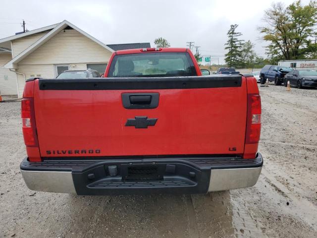 1GCEC14X19Z119727 - 2009 CHEVROLET SILVERADO C1500 წითელი ფოტო 10