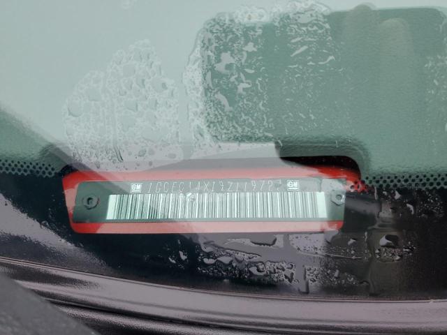 1GCEC14X19Z119727 - 2009 CHEVROLET SILVERADO C1500 წითელი ფოტო 12