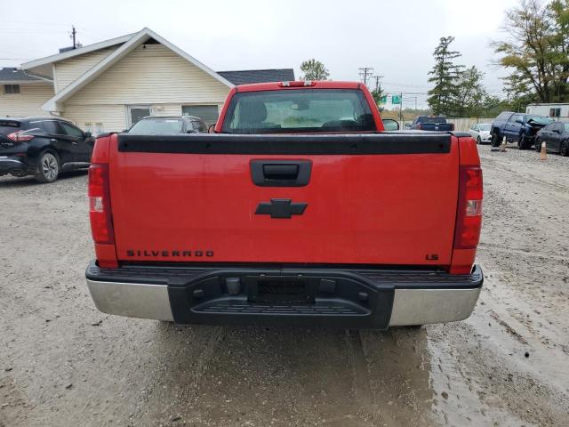 1GCEC14X19Z119727 - 2009 CHEVROLET SILVERADO C1500 წითელი ფოტო 6