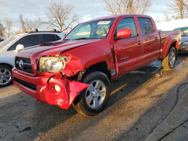 3TMKU4HN5BM029384 - 2011 TOYOTA TACOMA DOUBLE CAB PRERUNNER LONG BED RED photo 1