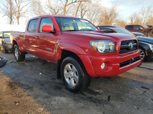 3TMKU4HN5BM029384 - 2011 TOYOTA TACOMA DOUBLE CAB PRERUNNER LONG BED RED photo 4