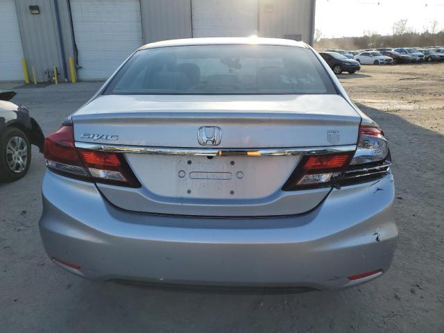 2HGFB2F87DH539117 - 2013 HONDA CIVIC EX GRAY photo 6