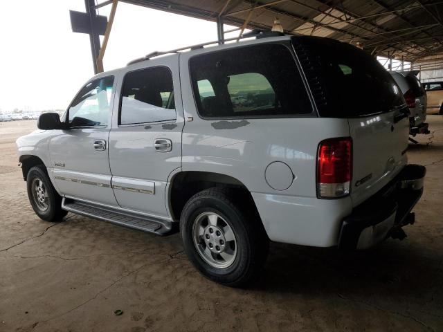 1GNEC13T71R175388 - 2001 CHEVROLET TAHOE C1500 WHITE photo 2