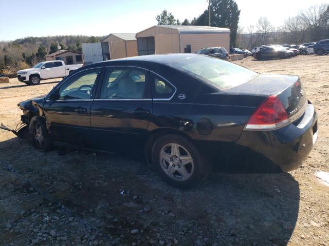 2G1WB55K579126942 - 2007 CHEVROLET IMPALA LS BLACK photo 2