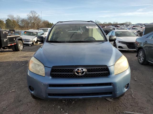 JTMBD33V375075617 - 2007 TOYOTA RAV4 BLUE photo 5