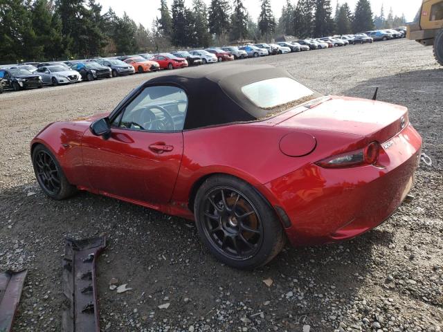 JM1NDAB77M0453371 - 2021 MAZDA MX-5 MIATA SPORT RED photo 2