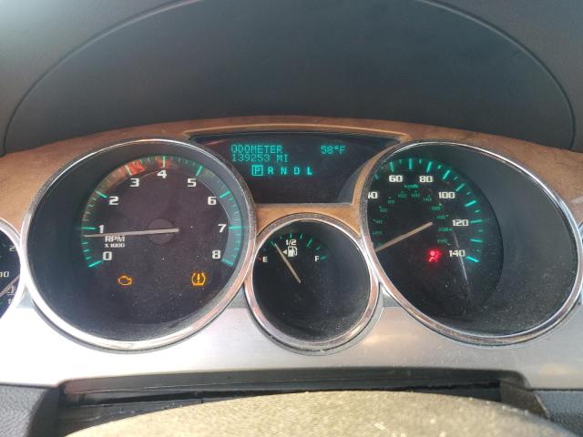 5GAER23738J233572 - 2008 BUICK ENCLAVE CXL GRAY photo 9