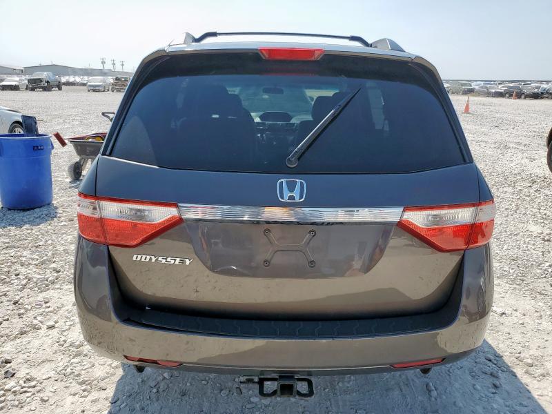 5FNRL5H46BB045371 - 2011 HONDA ODYSSEY EX GRAY photo 6