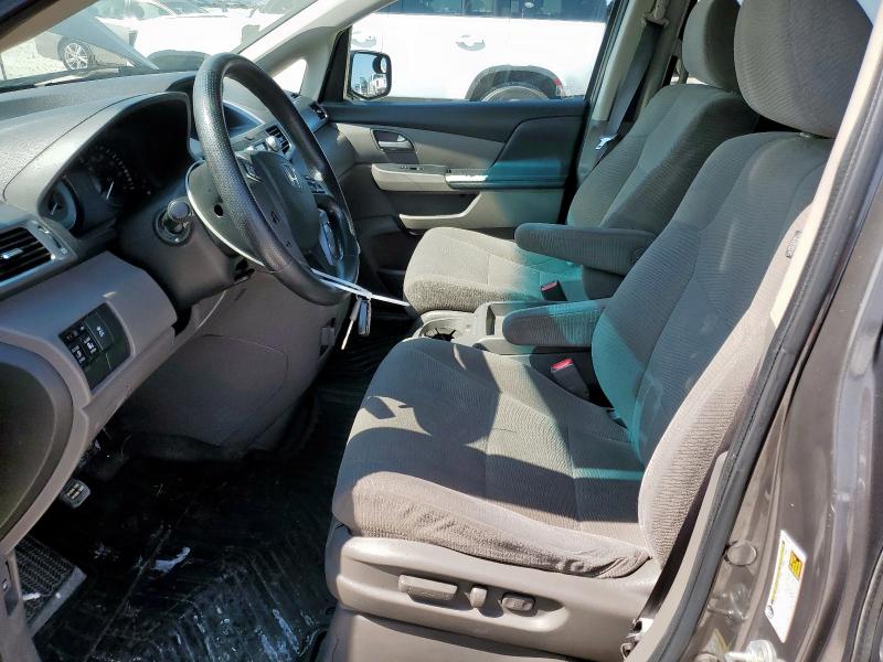 5FNRL5H46BB045371 - 2011 HONDA ODYSSEY EX GRAY photo 7