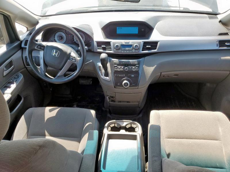 5FNRL5H46BB045371 - 2011 HONDA ODYSSEY EX GRAY photo 8