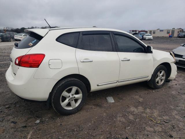 JN8AS5MV7DW652297 - 2013 NISSAN ROGUE S WHITE photo 3