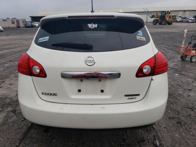 JN8AS5MV7DW652297 - 2013 NISSAN ROGUE S WHITE photo 6